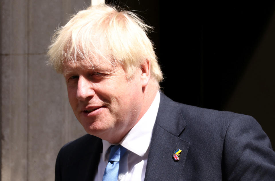 Noch-Premierminister Boris Johnson. (Bild: Reuters)