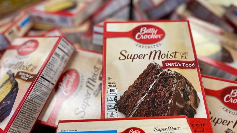 Betty Crocker cake mix