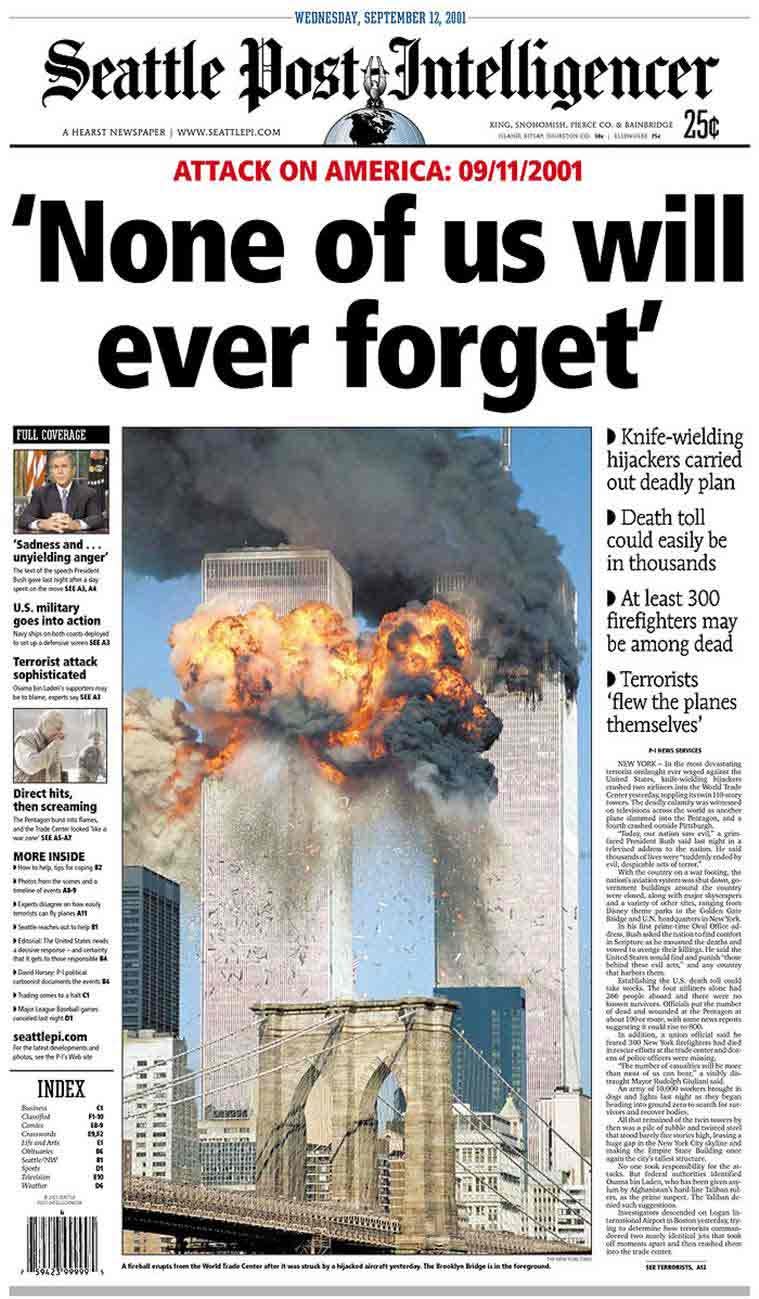 seattle post intelligencer september 11