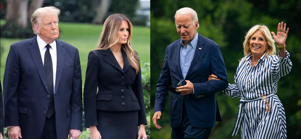 Melania Trump Allegedly Said She Does Not 'Need To Stand By Donald Like Jill Biden'