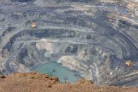 FILE PHOTO: A view shows Zapolyarny mine in Norilsk