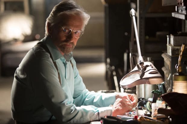 Michael Douglas as Hank Pym in "Ant-Man"<p>Marvel Studios/Disney</p>