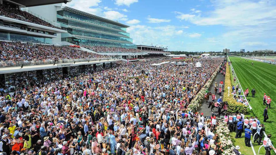 Ms Magill said she would love to attend any section of the race, but would feel a lot safer inside a tent away from the bustling crowd