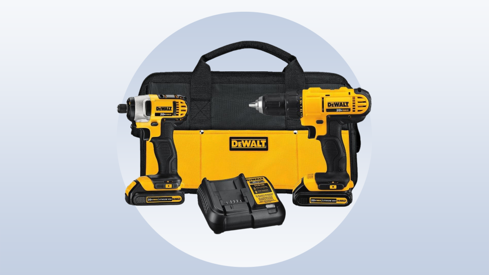 Drill, impact driver, carrying case?  It's like Santa's bag for DIY enthusiasts.  (Amazon)