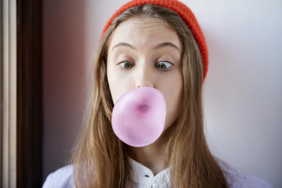 Is the myth you heard about gum staying in your stomach for seven years real?