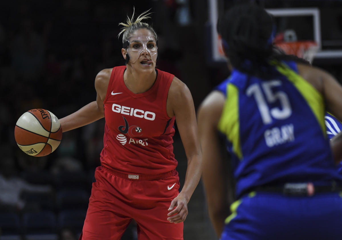 WNBA playoffs Mystics' Elena Delle Donne joins 50/40/90 club