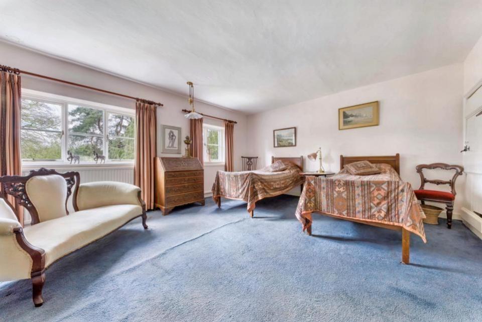 Eastern Daily Press: One of the four bedrooms in Cavell House