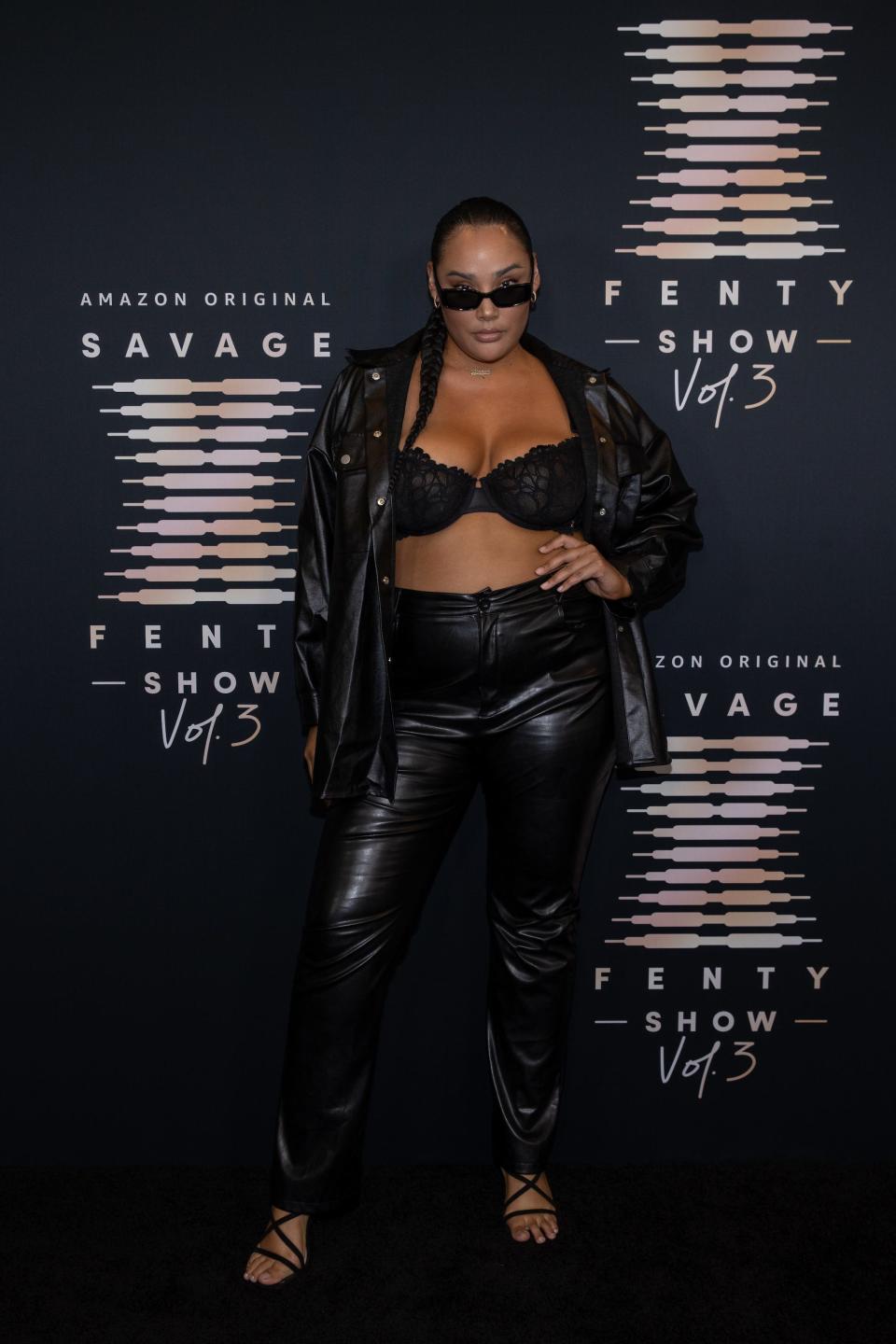 Bianca Davies attends the premiere of Savage x Fenty Vol 3.