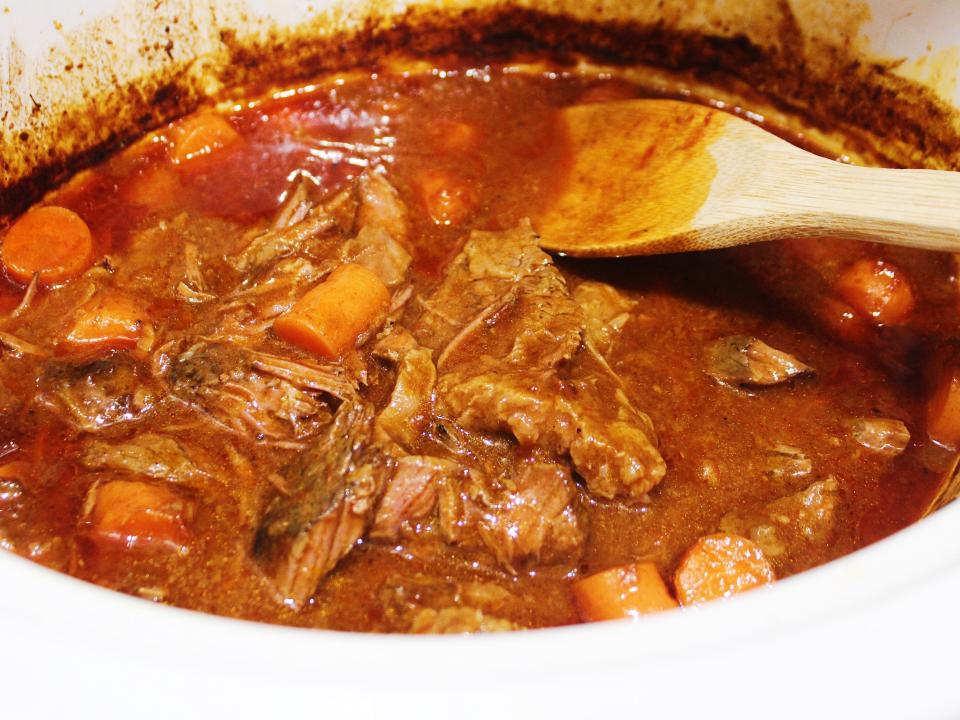 slow cooker pot roast