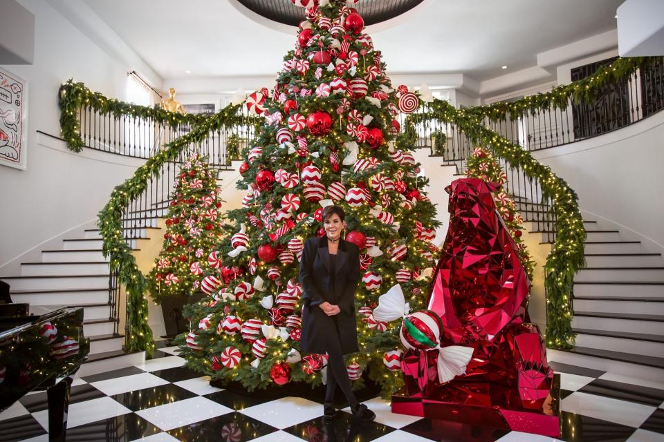 Kris Jenner x Airbnb Christmas Decor offer