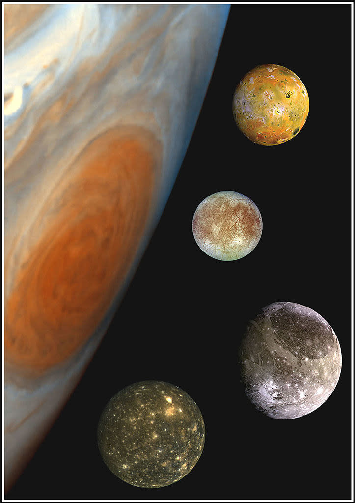 Jupiter and its moons