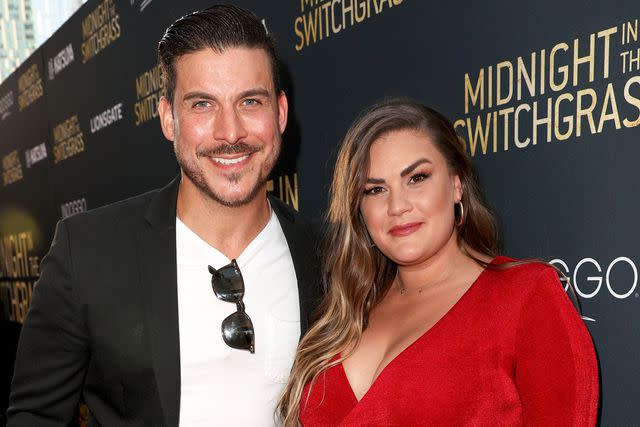 <p>Kevin Winter/Getty</p> Jax Taylor and Brittany Cartwright in July 2021