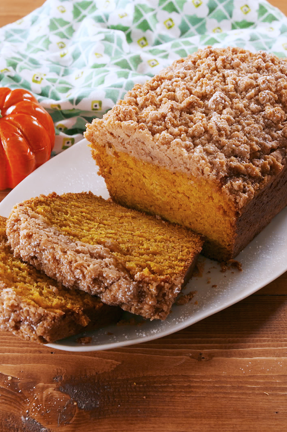 Crumbly Pumpkin Bread