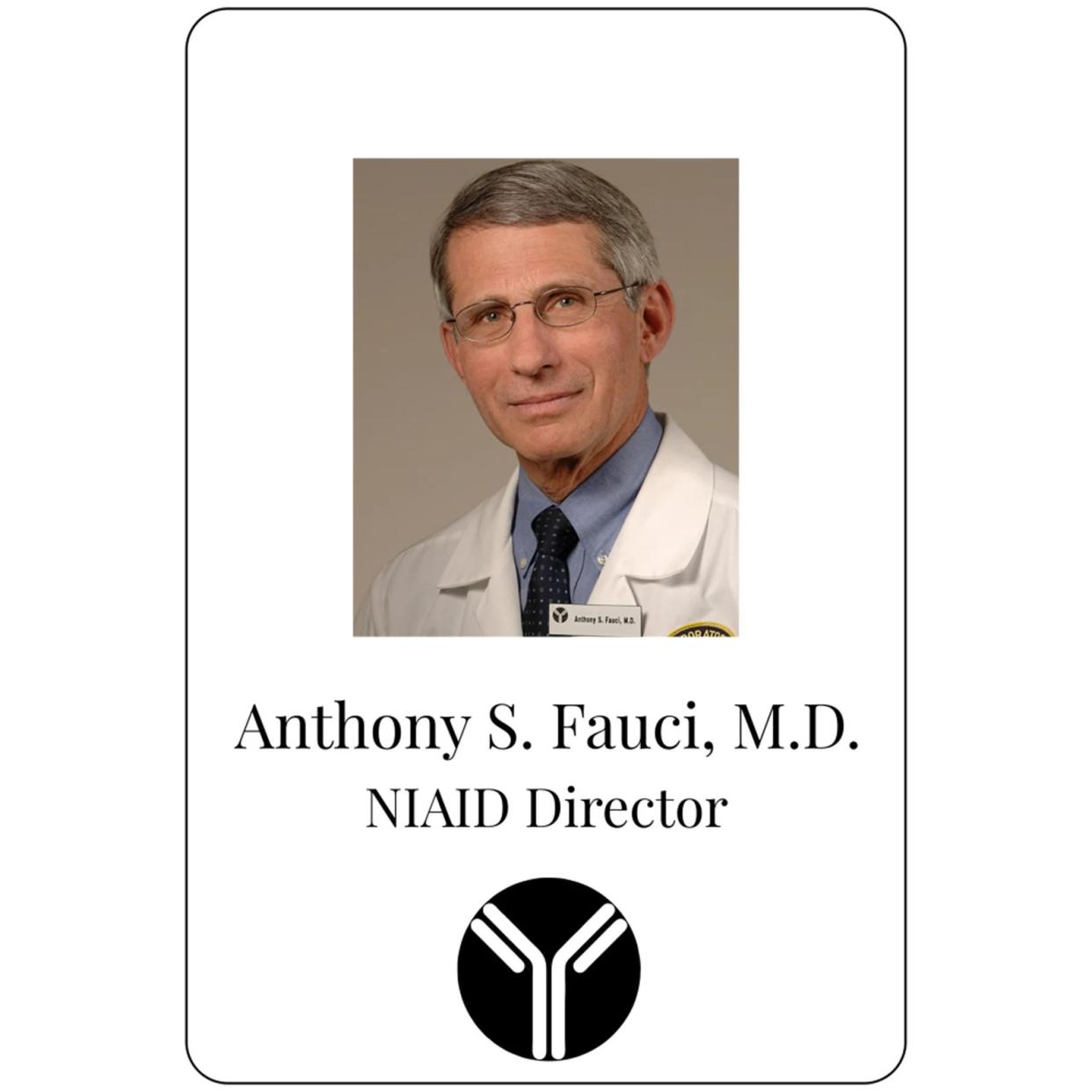 Funny Dr. Fauci Photo ID