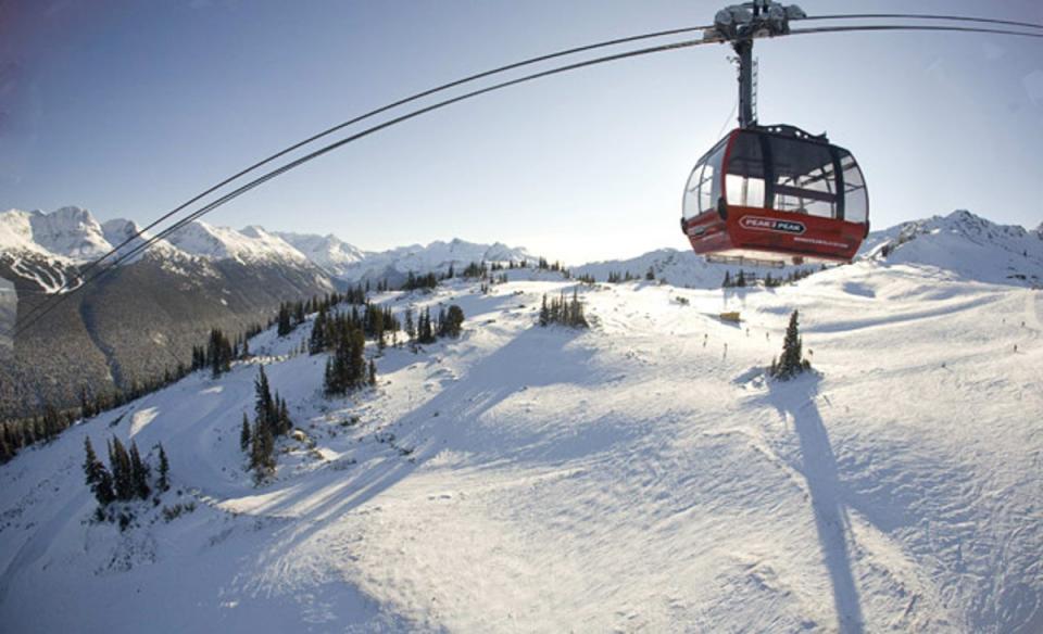 Whistler is beloved for its big powder-bowl descents (Reuters)