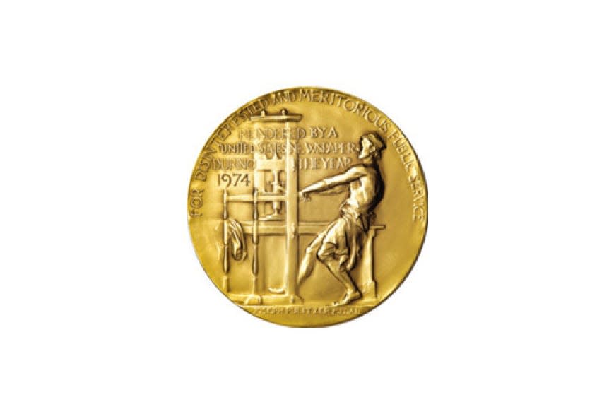 The Pulitzer Prize, administered by Columbia University&#39;s Graduate School of Journalism,  is awarded in 15 journalism categories. with winners receiving $15,000 with the exception of the public service award, which comes with a gold medal.