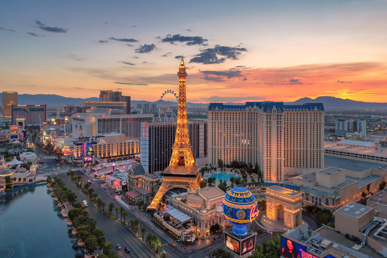 Las Vegas should be on your US bucket-list, according to travel experts. (Getty Images)