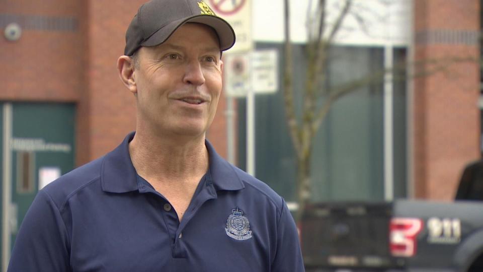 Constable Rob Brunt with the Vancouver Police Department is Canada's only bike detective.