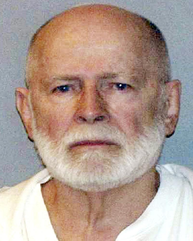 A 2011 police mugshot of James 'Whitey' Bulger.