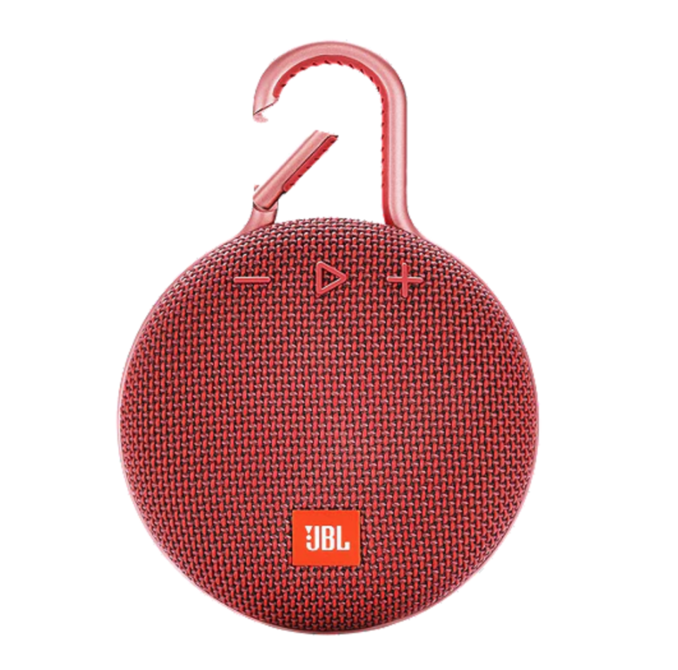 JBL Clip 3 Portable Bluetooth Speaker. Image via Sport Chek.