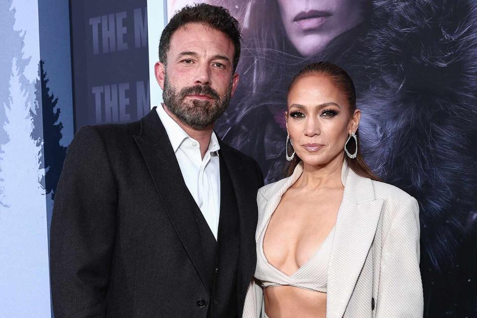 <p>John Salangsang/Variety via Getty</p> Ben Affleck and Jennifer Lopez on May 10, 2023