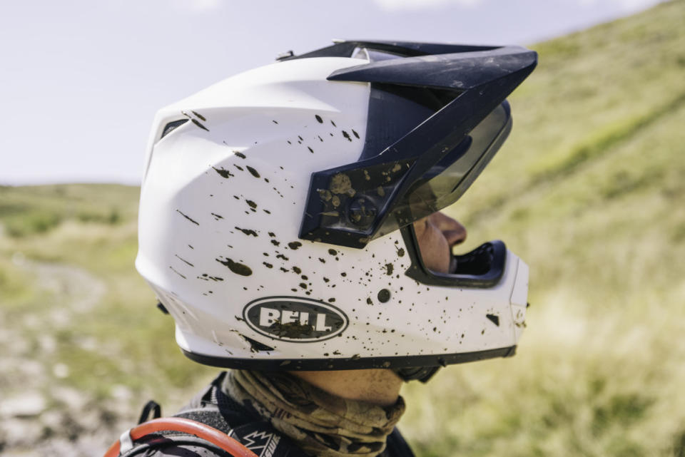 <em>Bell MX-9 Adventure Helmet is an adventure-worthy lid.</em><p>Andy Cochrane</p>