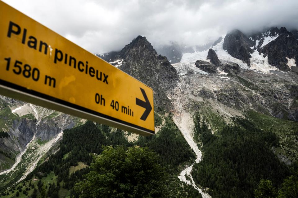 El glaciar de Los Alpes que agoniza por el cambio climático