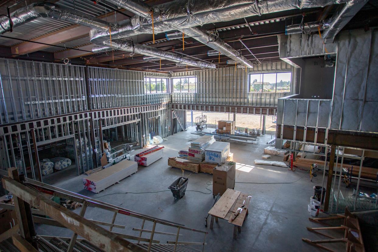 What’s that construction happening at Cascade Middle School in Eugene?