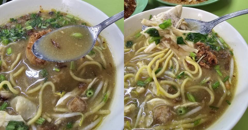 wedang - mee soto close up