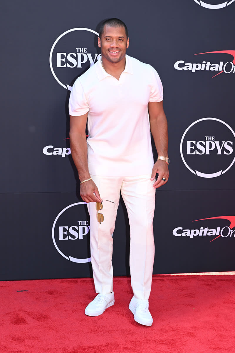 Russell Wilson at The 2024 ESPY Awards held at the Dolby Theatre on July 11, 2024 in Los Angeles, California.