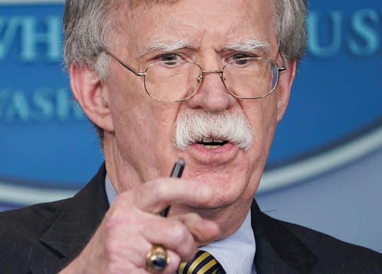 US National Security Advisor John Bolton was dispatched to Moscow for emergency talks after Trump said he would withdraw from the decades-old INF Treaty