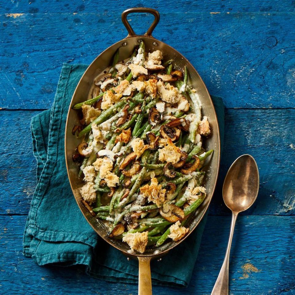 Fresh Green Bean Casserole