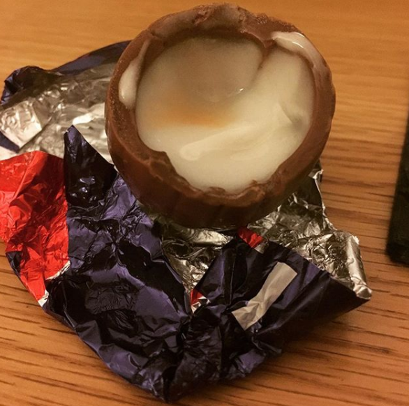 The beloved eggs have a chocolate coating with a sugary centre. Photo: Instagram/the_adventures_of_teamjames