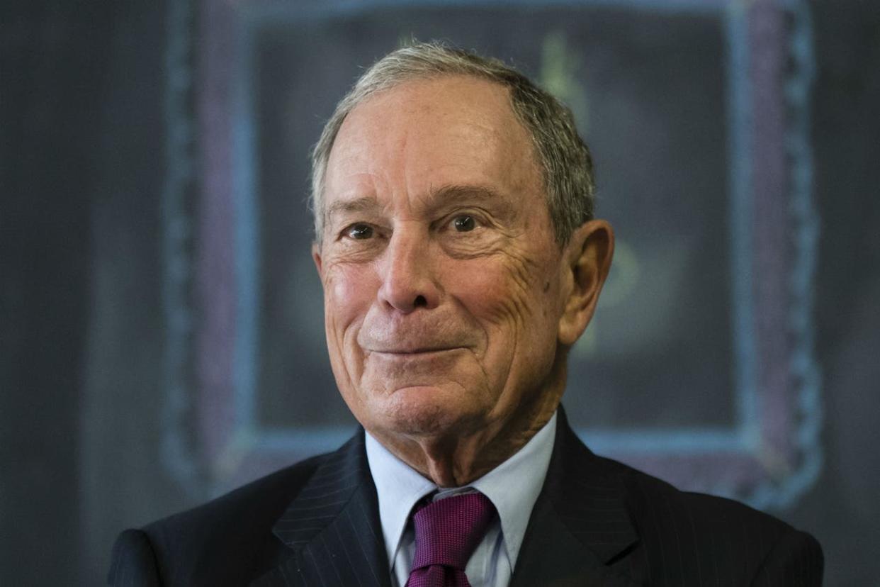 Michael Bloomberg, dueño del imperio mediático que lleva su apellido.