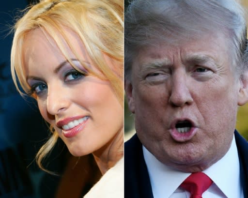 In the strip club, Stormy Daniels appears reluctant to mix politics with business. Her 20-minute routine made no direct reference to the president or to politics, but patron after patron enthusiastically stuffed banknotes into her thong