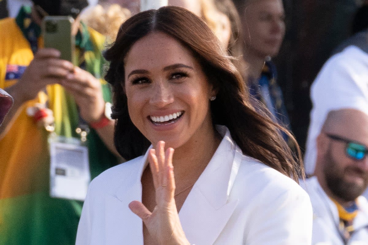 Markle was the subject of Clarkson’s column (Copyright 2022 The Associated Press. All rights reserved)