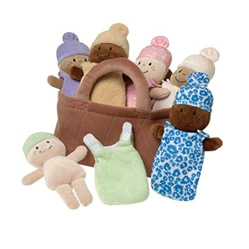 <p><strong>Cre8tive Minds</strong></p><p>amazon.com</p><p><strong>$29.99</strong></p><p>Kids can use their imaginations and foster empathy by caring for these six babies. The hats are attached, but the nightgowns come off, if they're <strong>working on their fine motor skills and want to dress and undress the dolls</strong>. <em>Ages 0+</em></p>