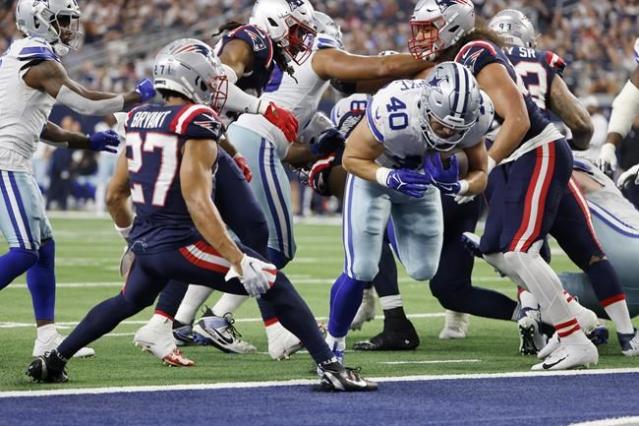 Former Tiger Tony Pollard scores 1st NFL TD in Cowboys win over Miami