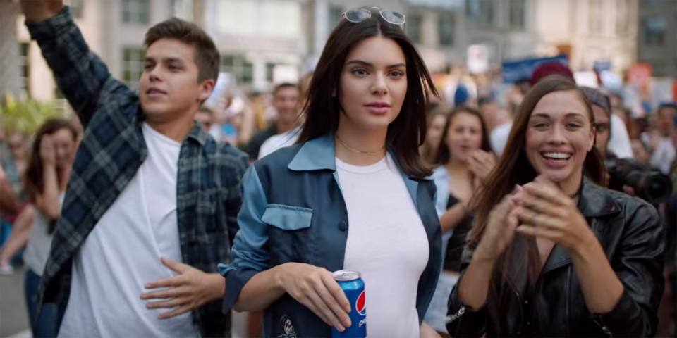 Kendall Jenner misses the mark with Pepsi ad