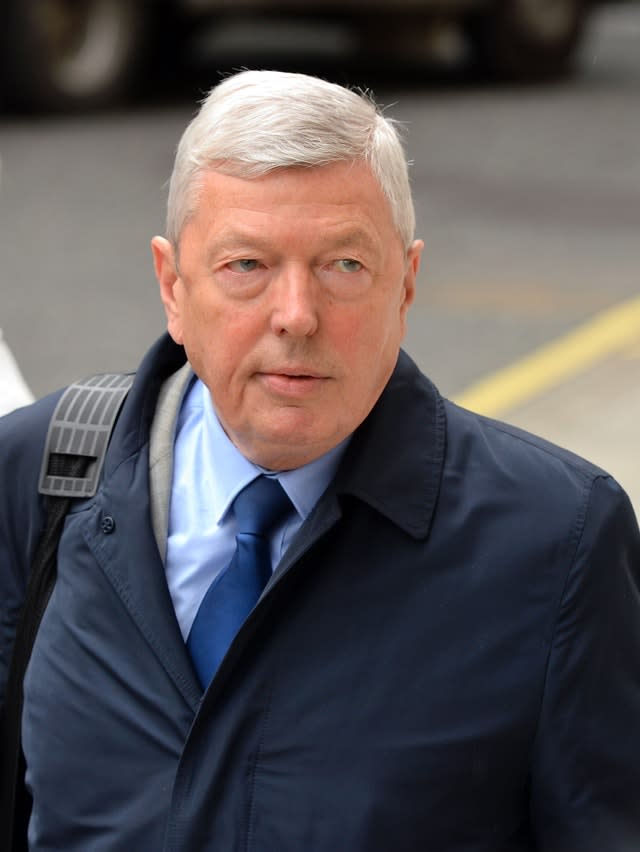 Alan Johnson (Dominic Lipinski/PA)