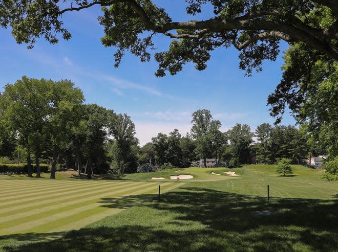 The 10th hole at Winged Foot Golf Club in Mamaroneck on Wednesday, June 17, 2020. 