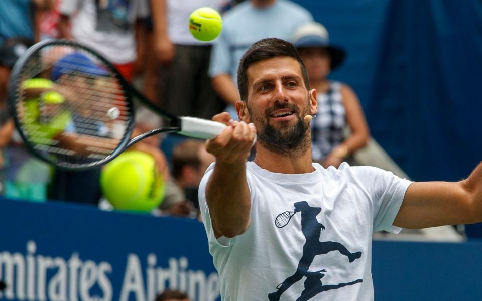 Novak Djokovic at the US Open - US Open 2023 order of play: today's matches, full schedule and how to watch on TV