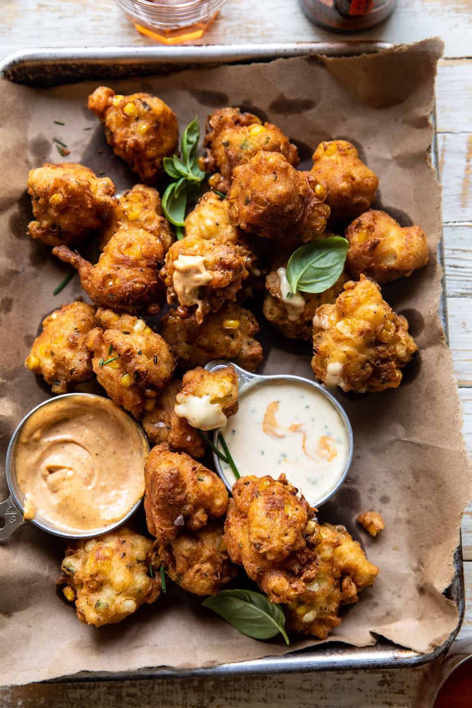 jalapeno cheddar corn fritters