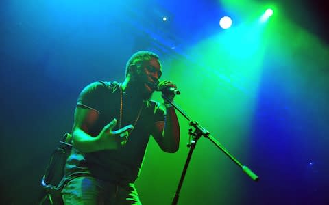 Cadet performs on stage at the O2 Shepherd's Bush Empire on November 26, 2015 in London, England - Credit: C Brandon/Redferns