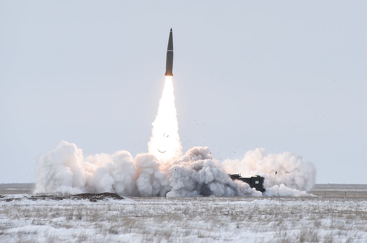 Iskander-m short-range ballistic missile