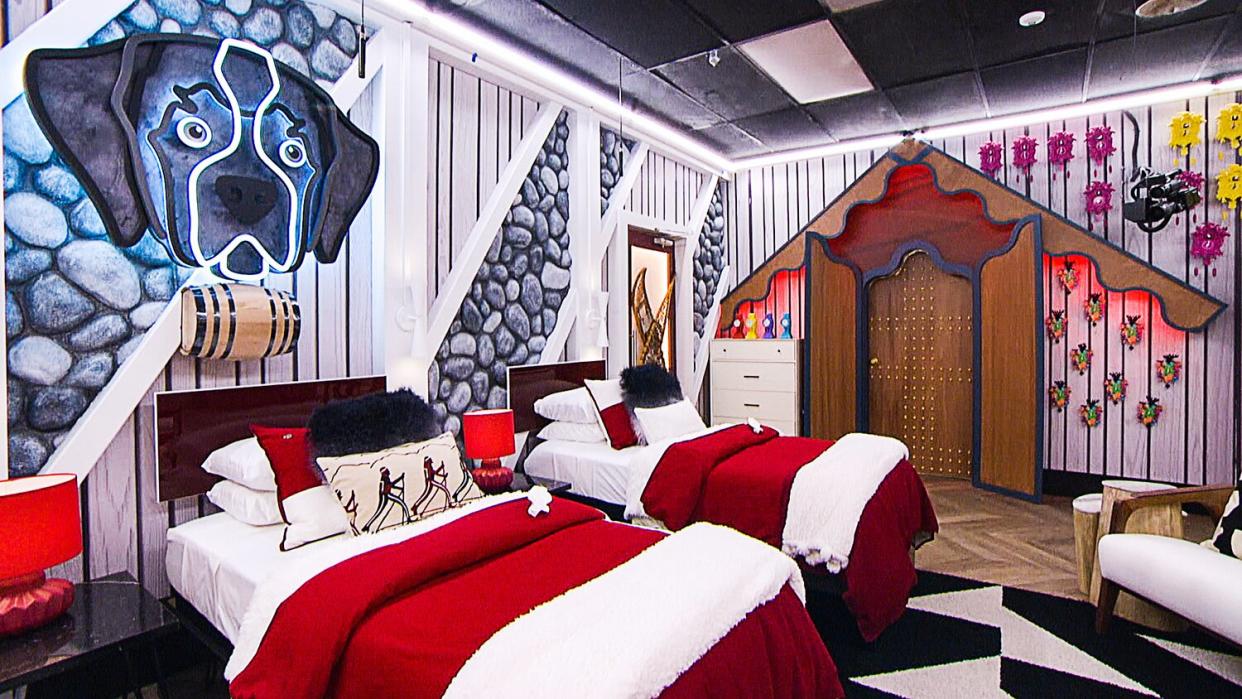 First Look at Celebrity Big Brother's Contemporary Swiss Chalet House – See The Bedrooms