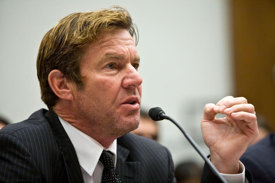 Dennis Quaid testifies before Congress