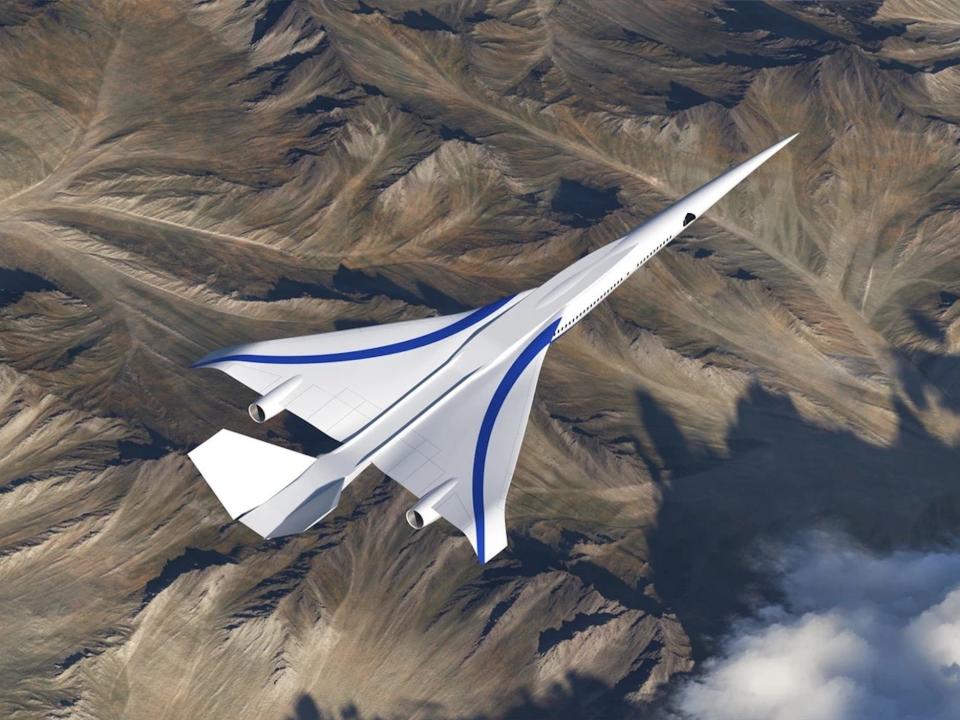 Exosonic supersonic jet.