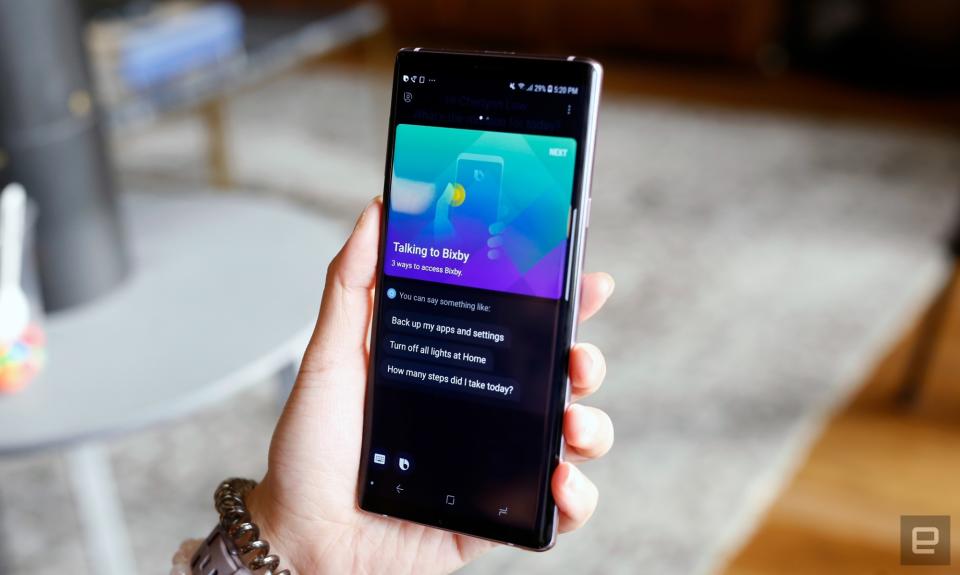 Samsung's Bixby isn't exactly the most popular voice assistant, which is why