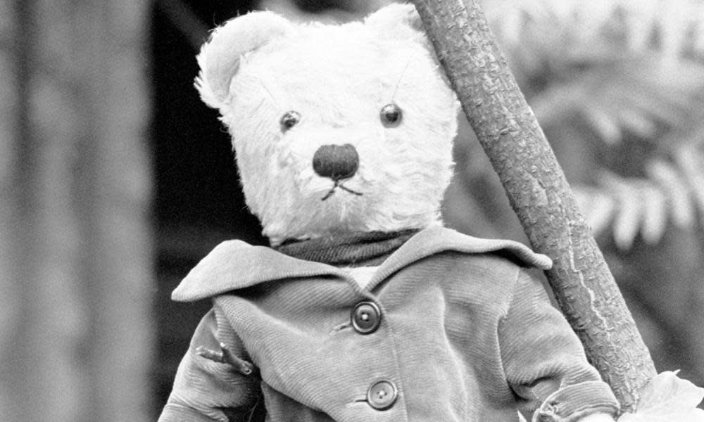 Margaret Thatcher’s bear Humphrey on a rare day out at London Zoo